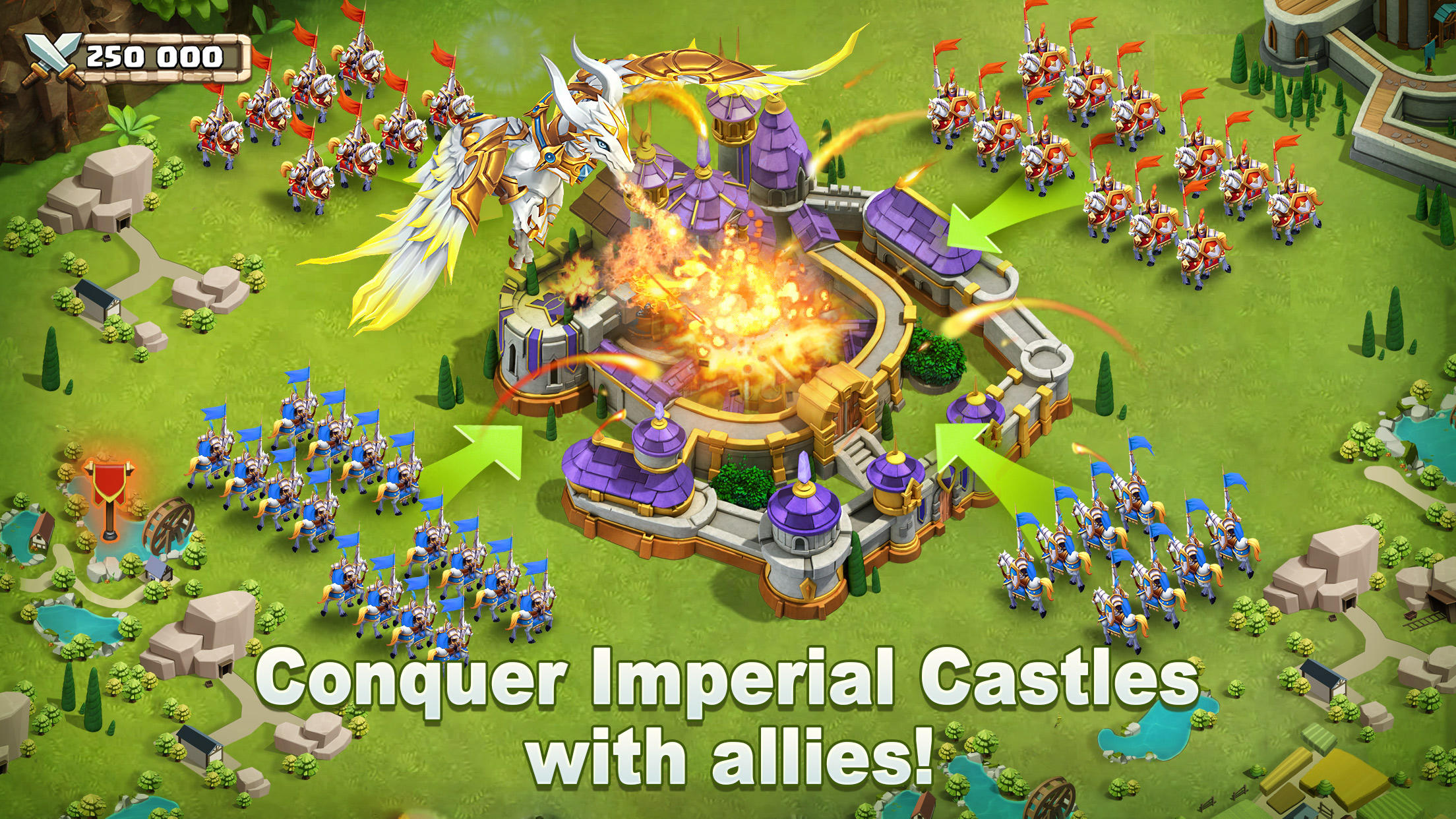Castle Clash: Anniversary Party 遊戲截圖