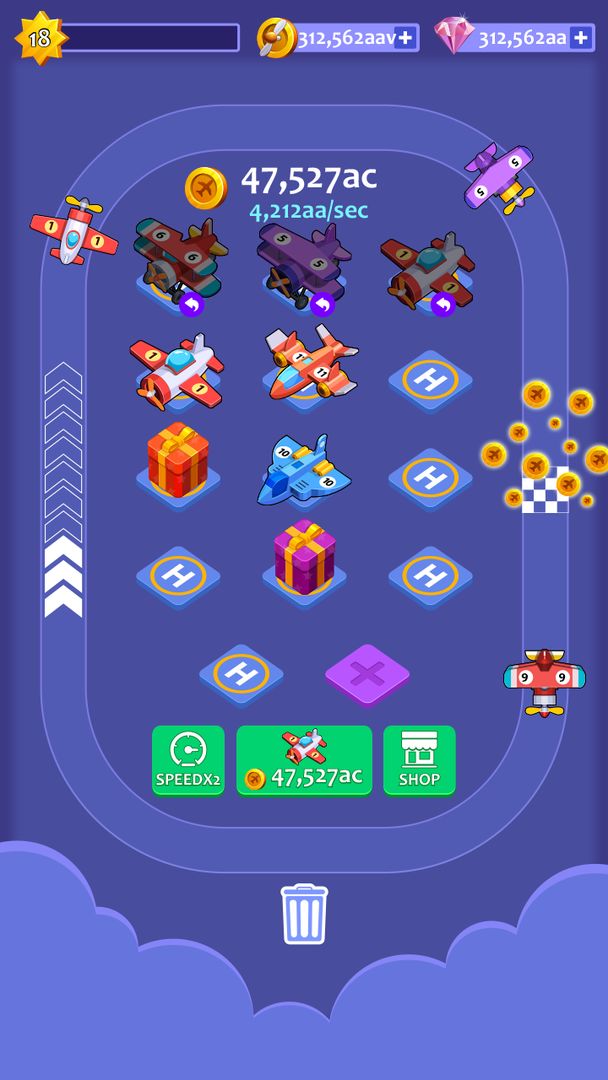 Plane Evolution screenshot game