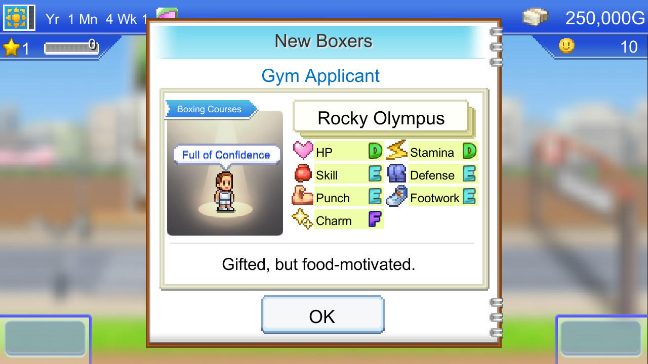 Boxing Gym Story screenshot game
