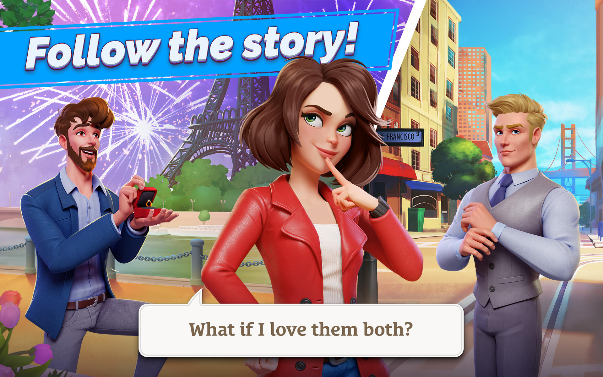 Match In Paris: Love ภาพหน้าจอเกม