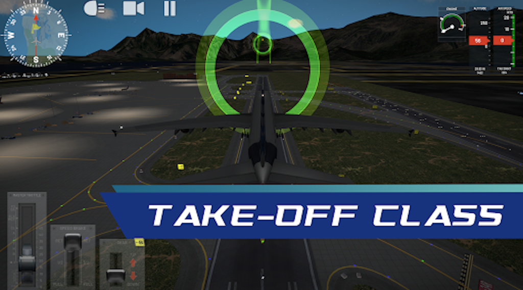 Flight Simulator : Plane Game Game Screenshot