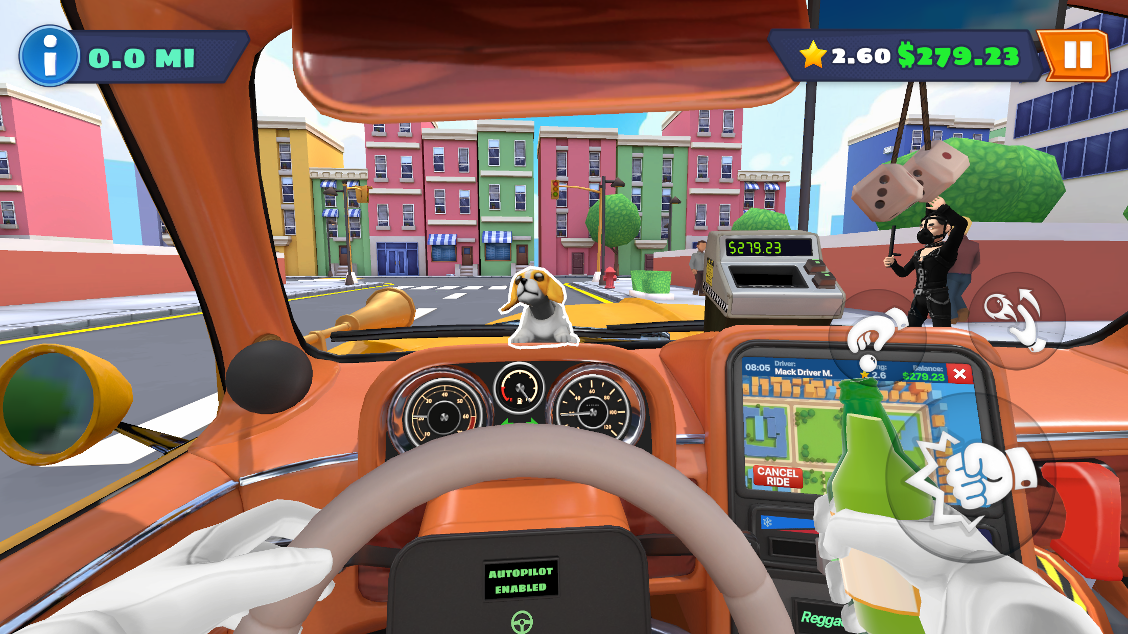 I Am Taxi Driver Game Screenshot