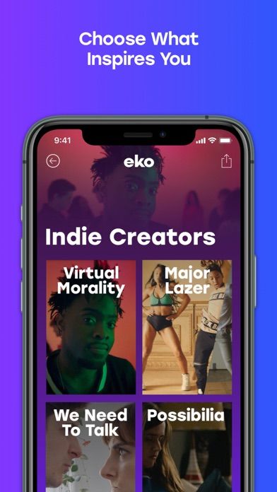 Screenshot of eko — You Control The Story
