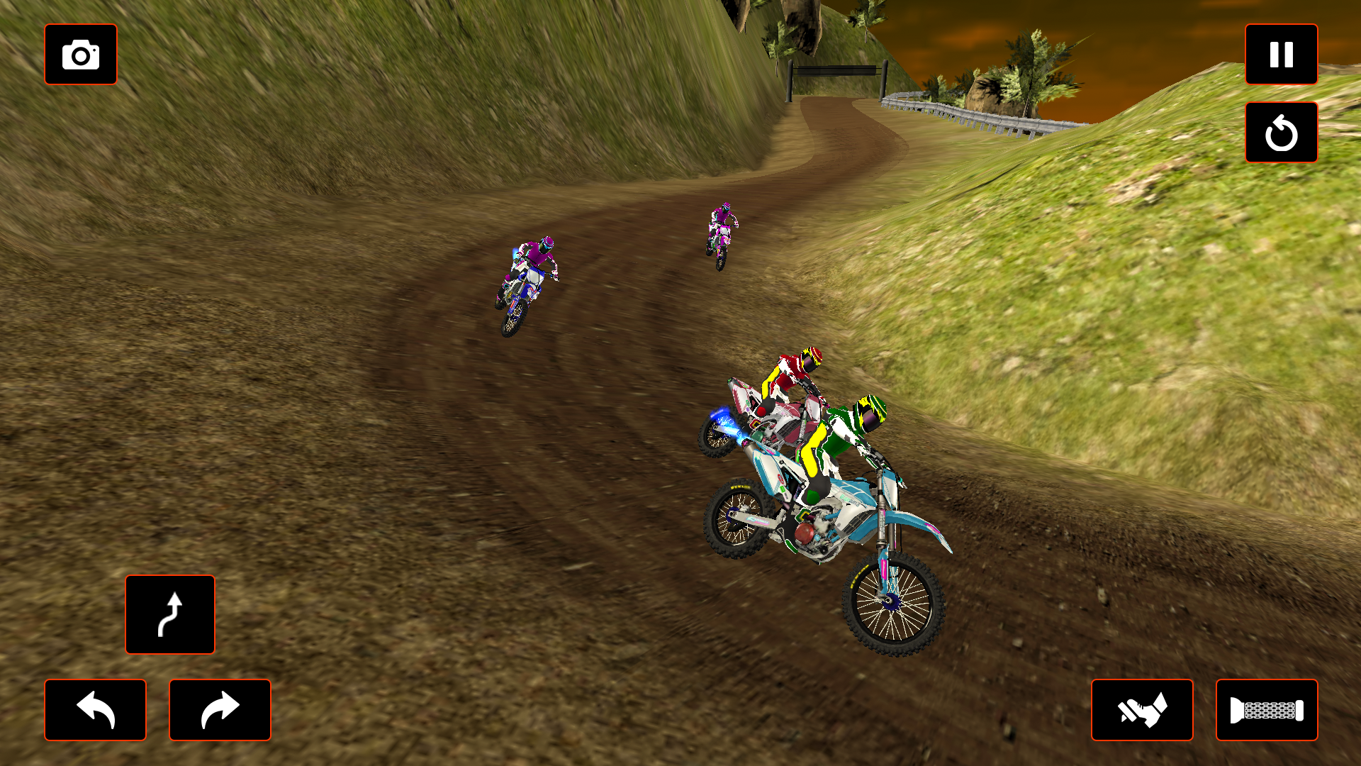 Dirt Bike Racing Motocross Gam Game Screenshot