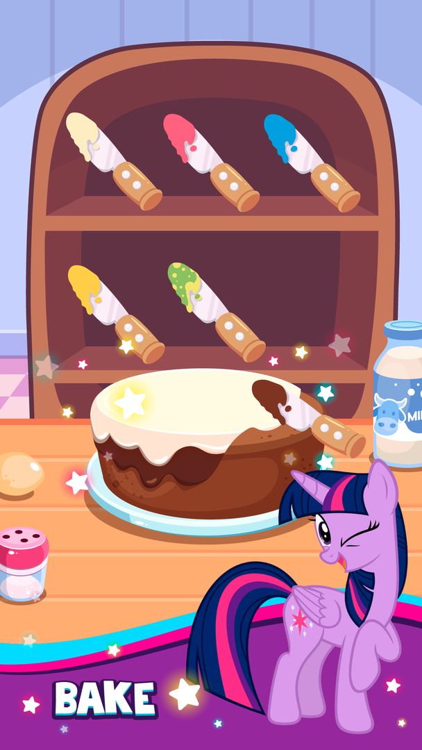 Screenshot of My little pony bakery story