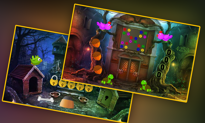 Cartoon Tiger Rescue Best Escape Game-300 Game Screenshot