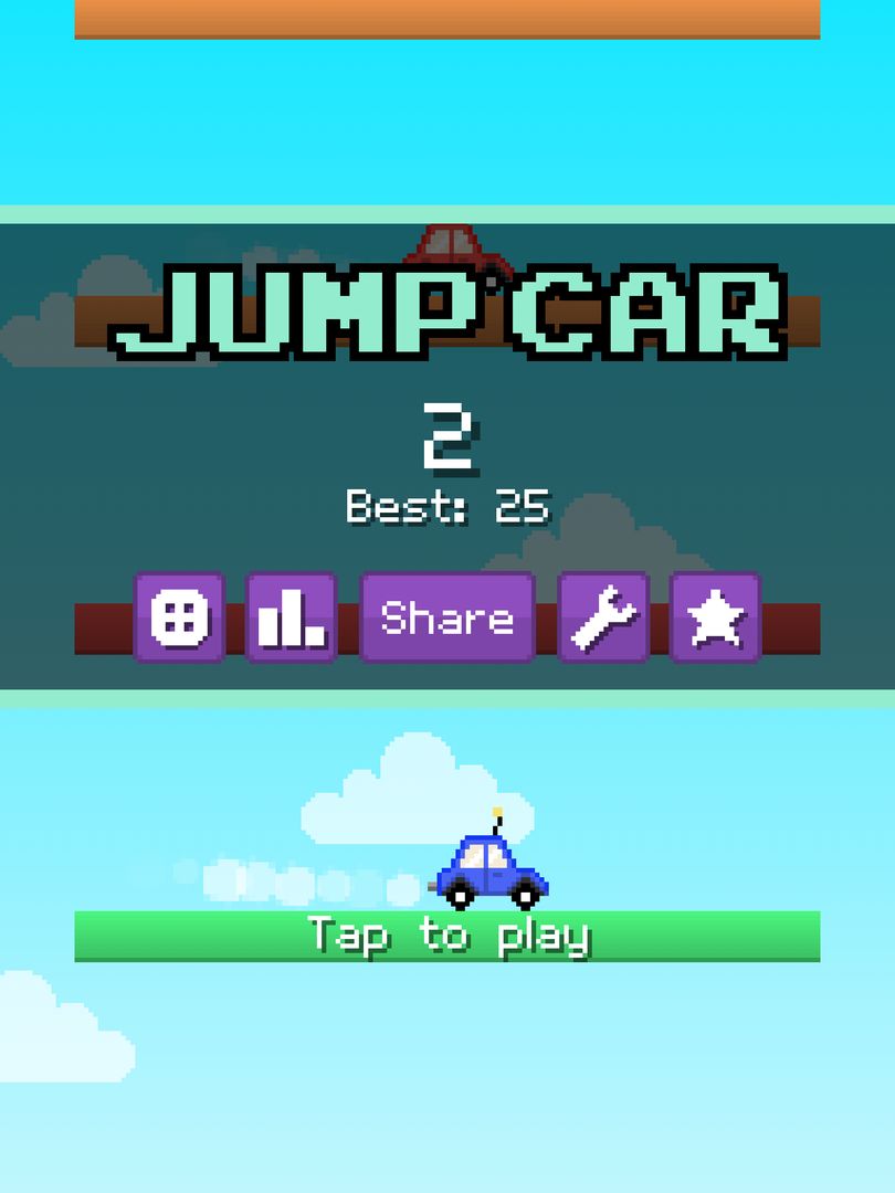 Jump Car ภาพหน้าจอเกม
