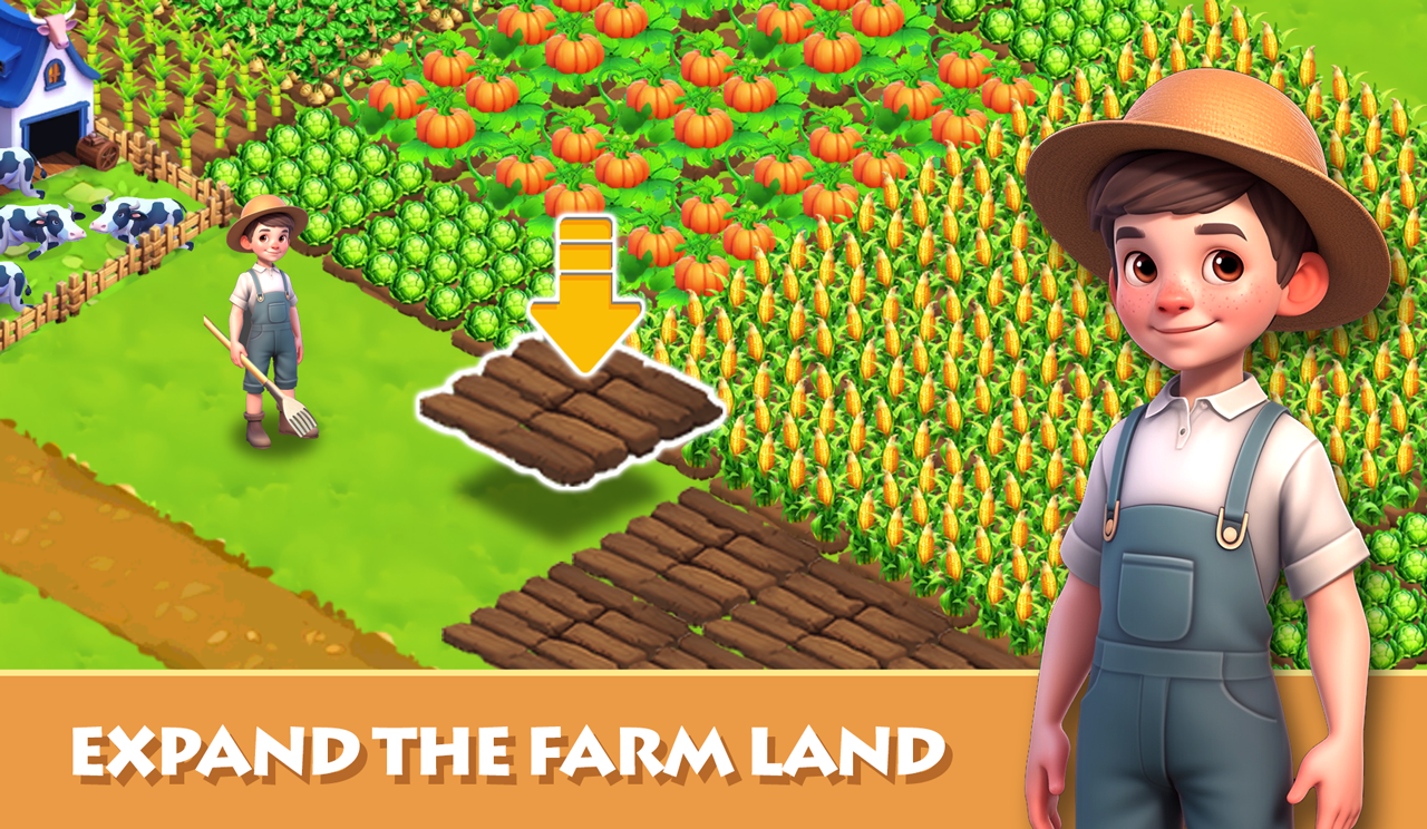 Daily Frenzy Farm Village Game Screenshot