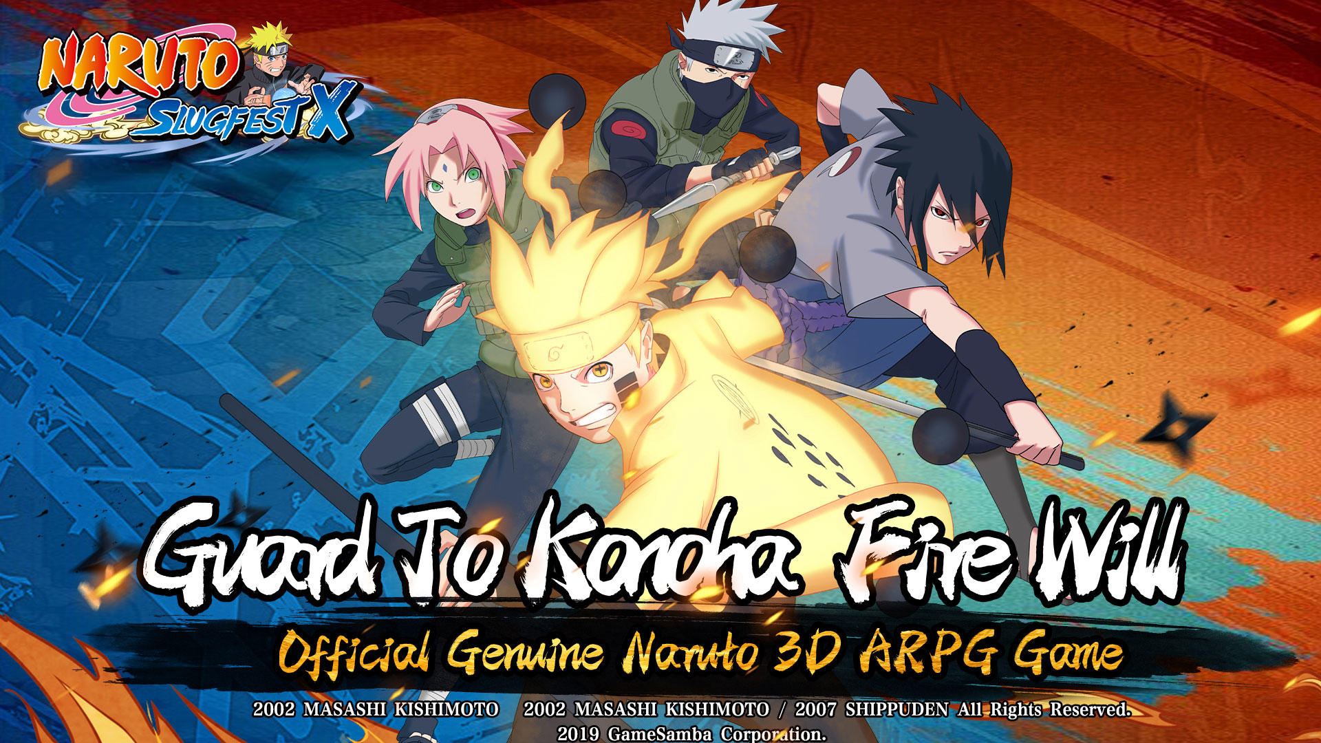 Naruto:Slugfest X Game Screenshot