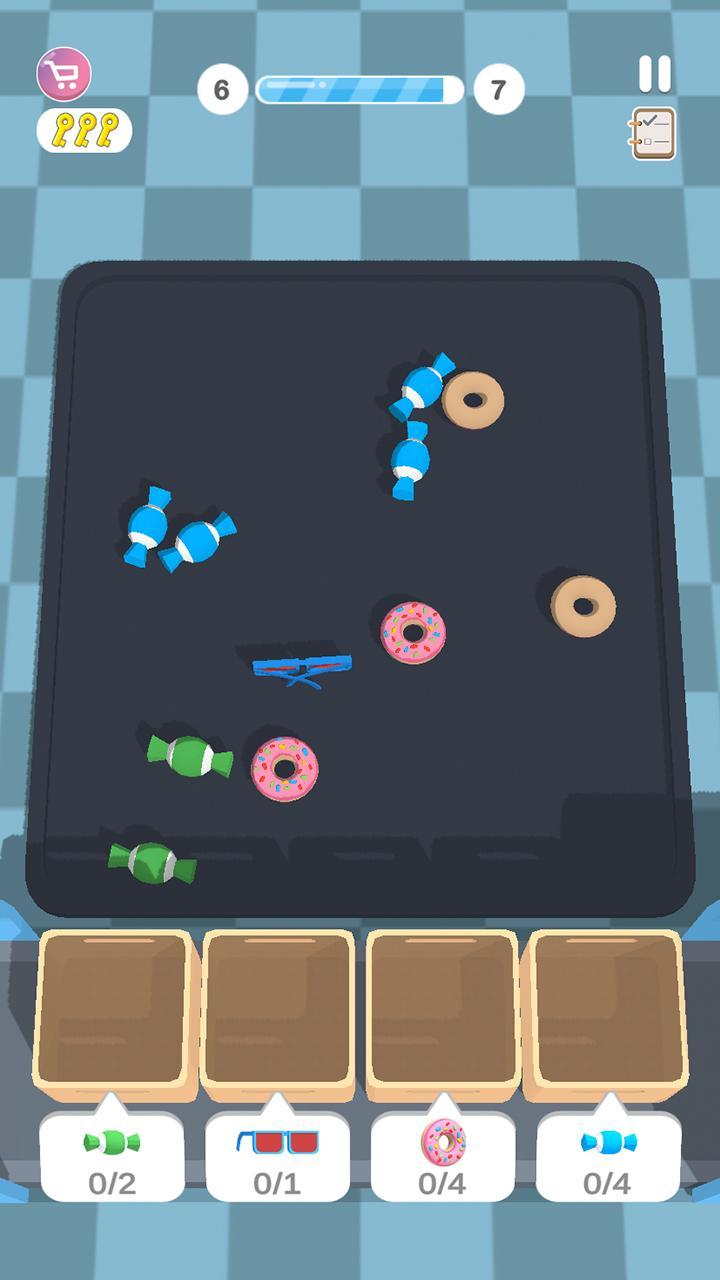 Sort'n Fill Game Screenshot