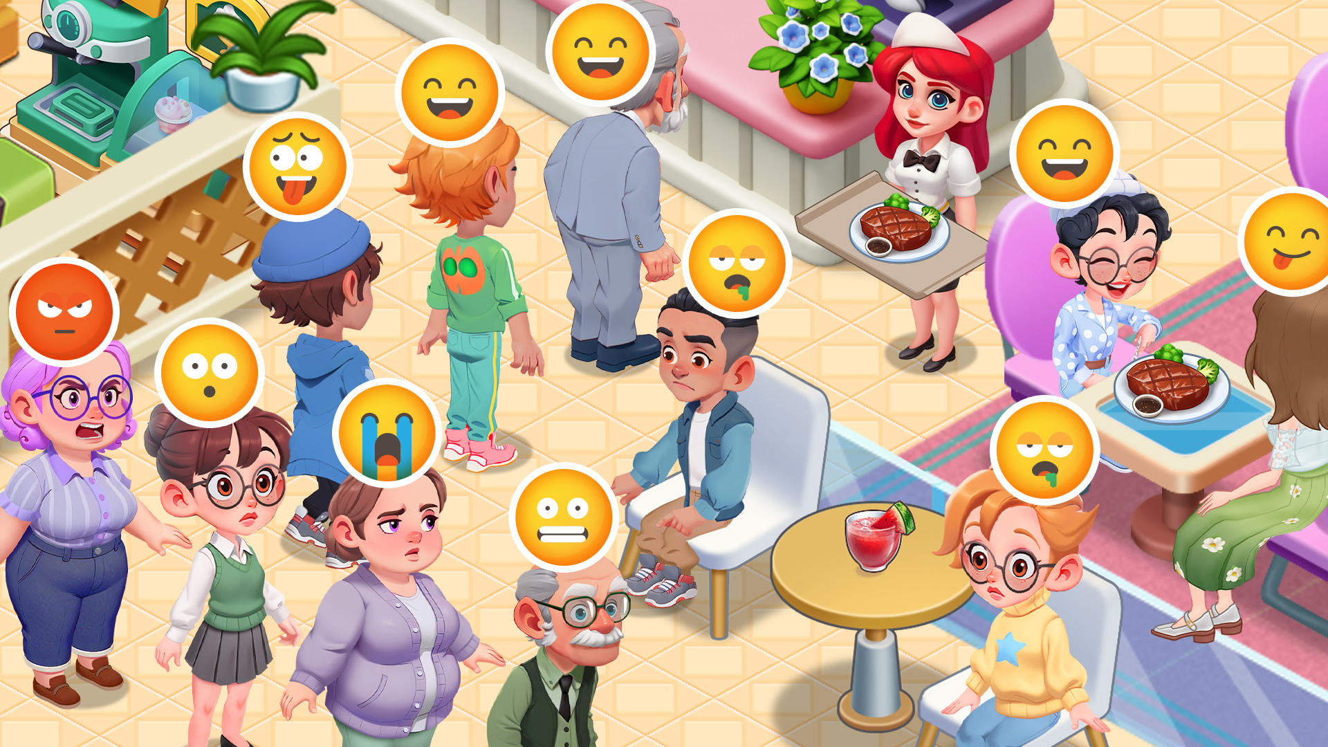 Screenshot of Happy Diner Story