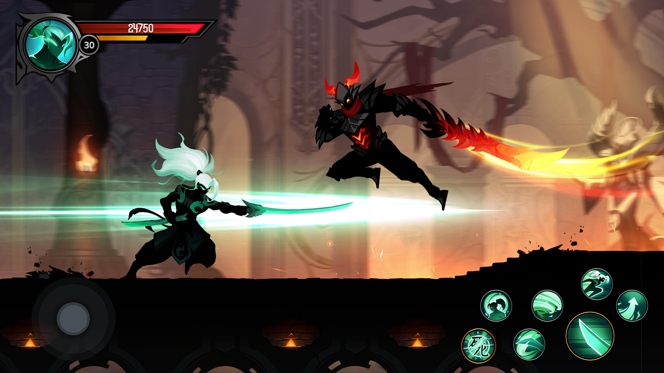 Screenshot 1 of Shadow Knight: Ninja ហ្គេម RPG 3.24.229