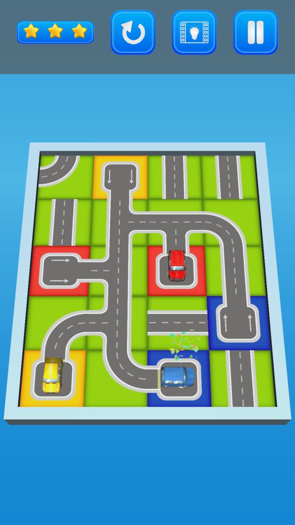Unblock Car : Connect pipe car parking puzzle game screenshot game