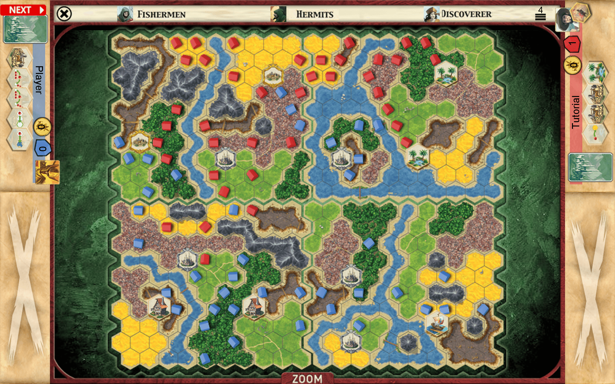 Kingdom Builder Game Screenshot