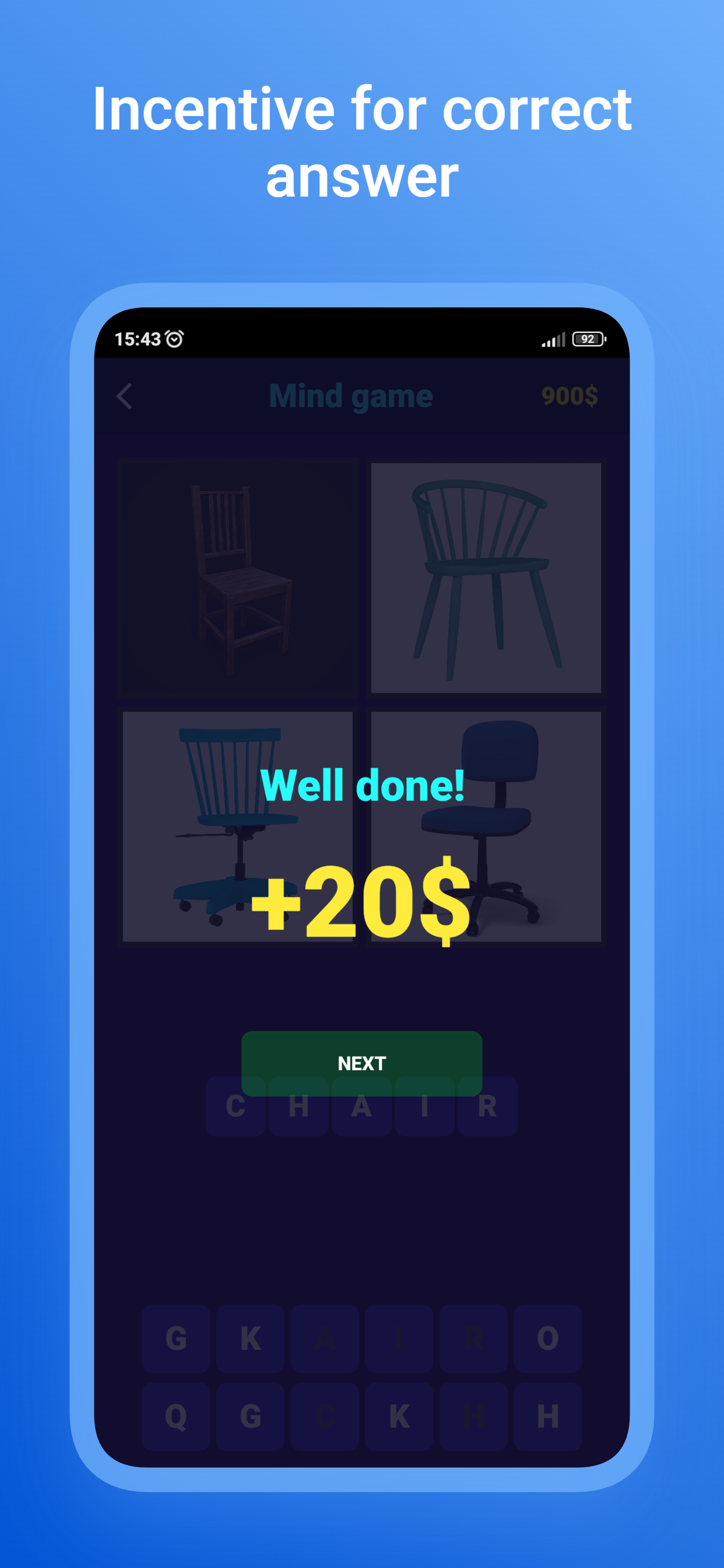 4 images 1 word Game Screenshot