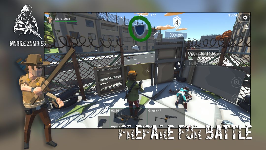 Screenshot of Mobile Zombies: Horde Survival