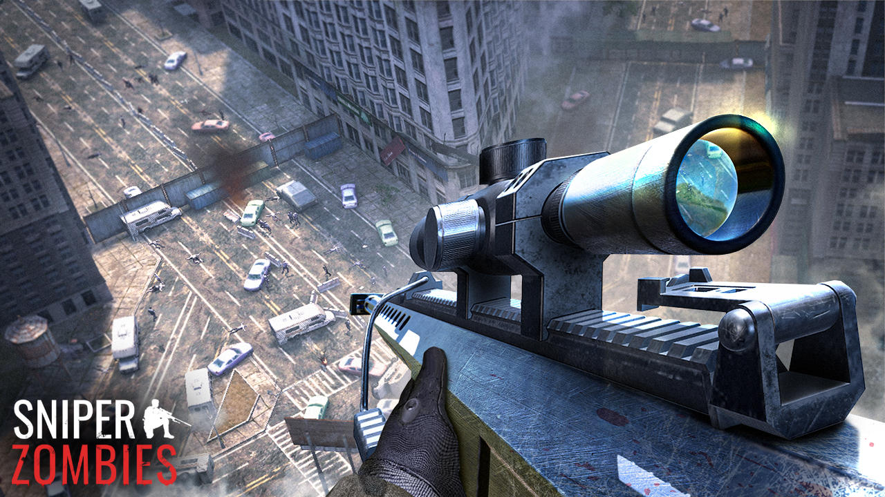 Screenshot 1 of Sniper Zombie: Jogos Offline 1.60.8