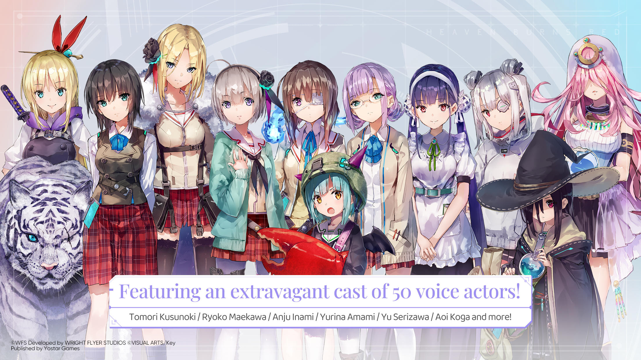 HeavenBurnsRed Game Screenshot