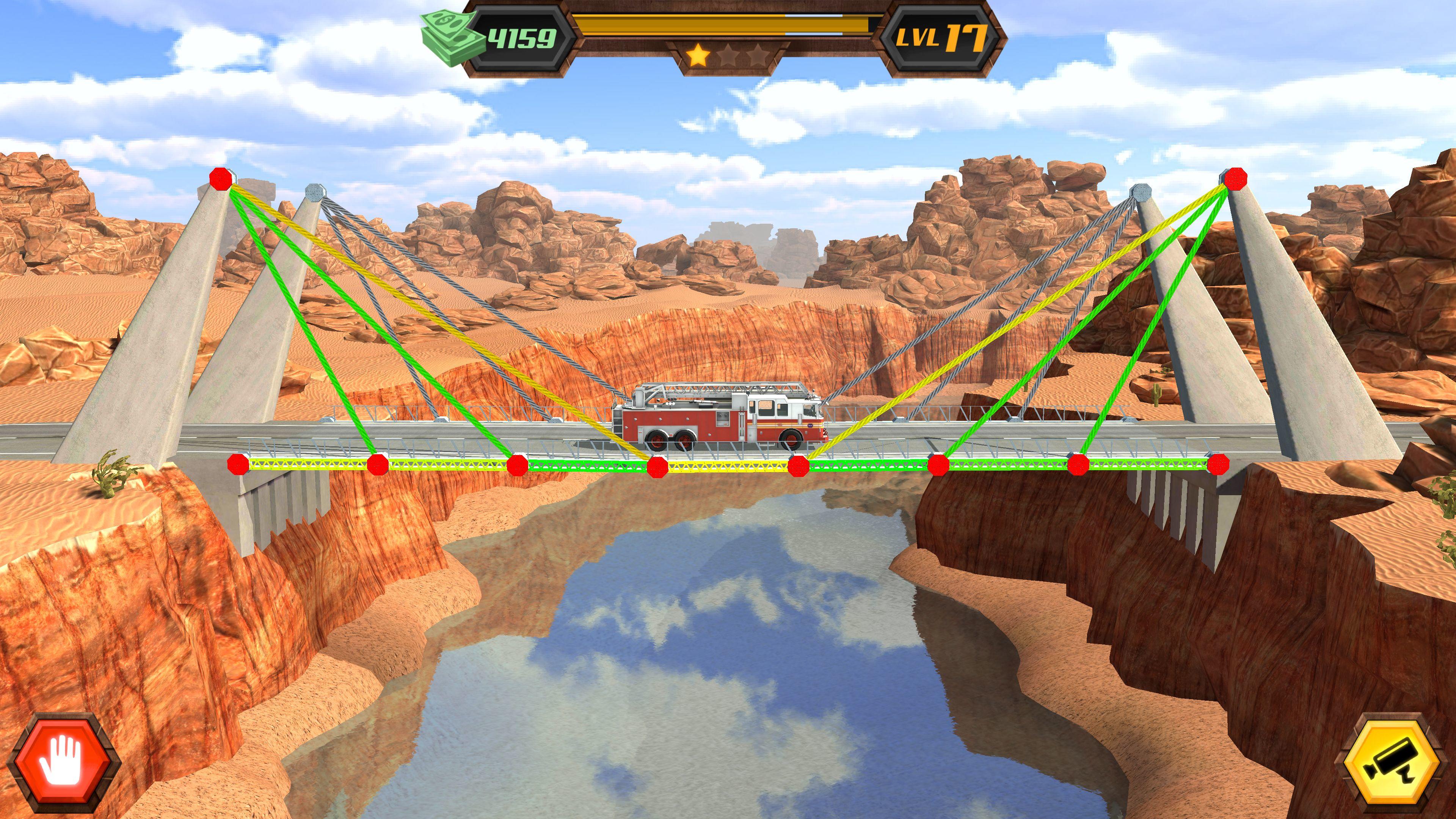 Bridge Construction Simulator Game Screenshot
