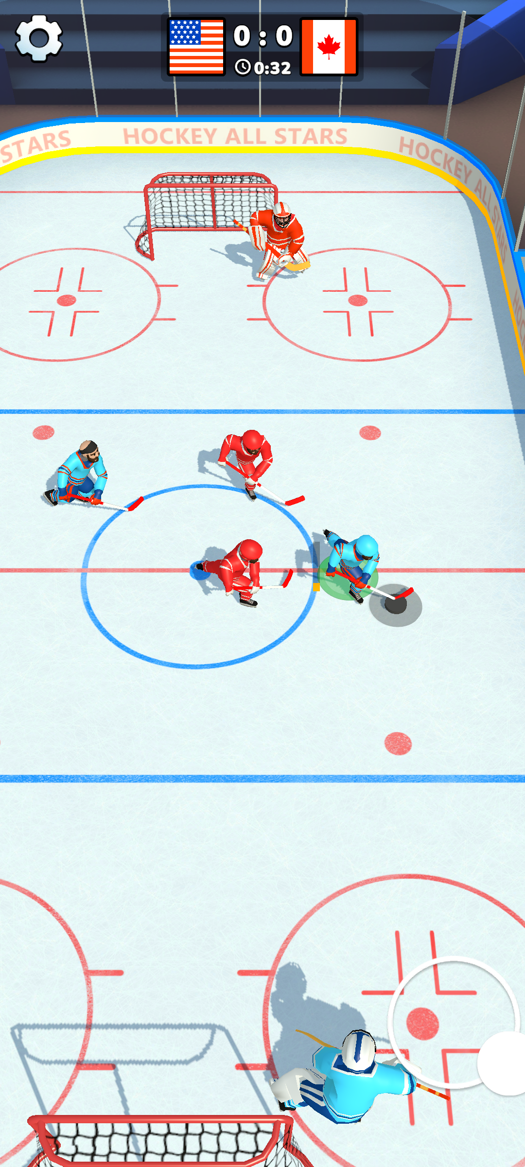 Screenshot of Hockey league masters