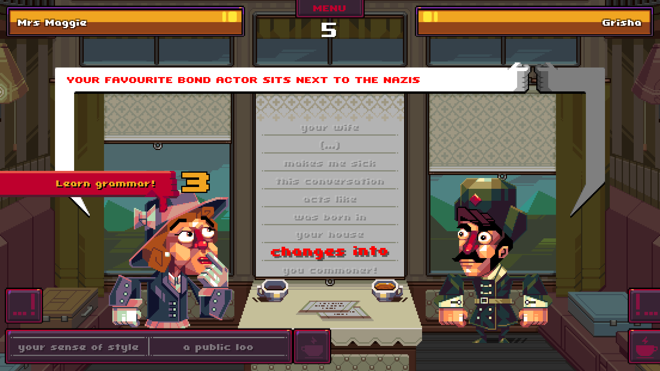 Oh...Sir! The Insult Simulator Game Screenshot