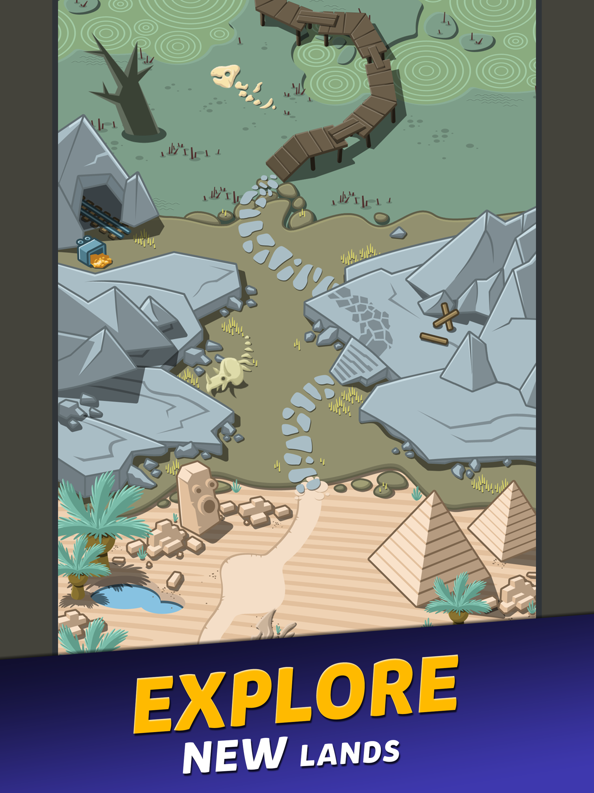 Crazy Dino Park Game Screenshot