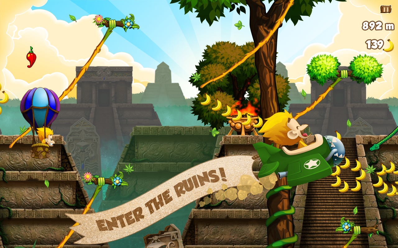 Benji Bananas Game Screenshot
