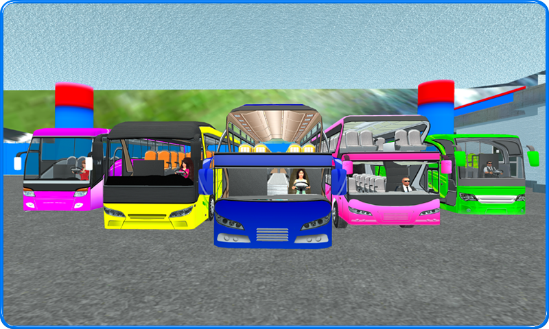 Captura de Tela do Jogo City Bus Simulator - Impossible Bus & Coach Drive