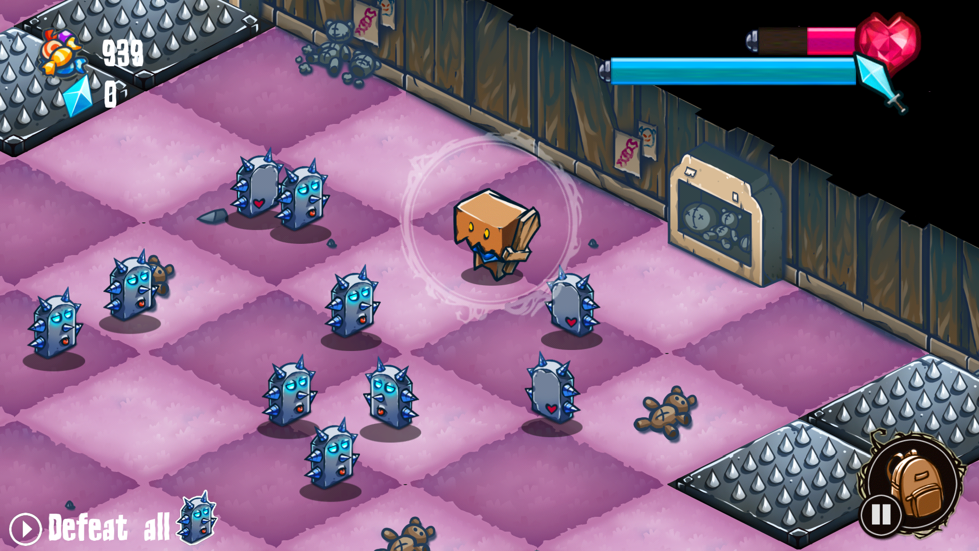 Slashy Hero Game Screenshot