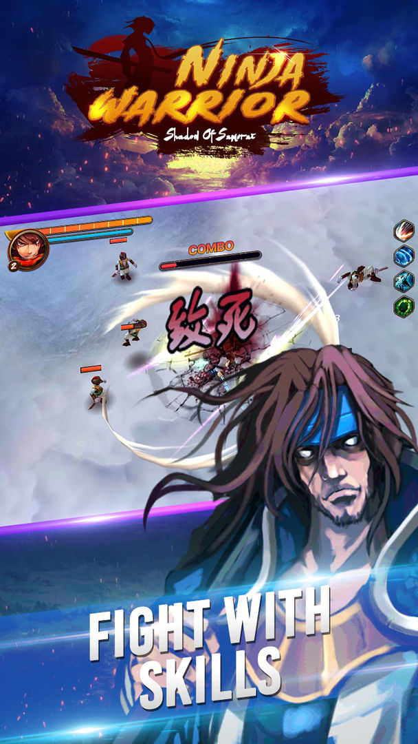 Ninja Warrior Shadow Samurai screenshot game