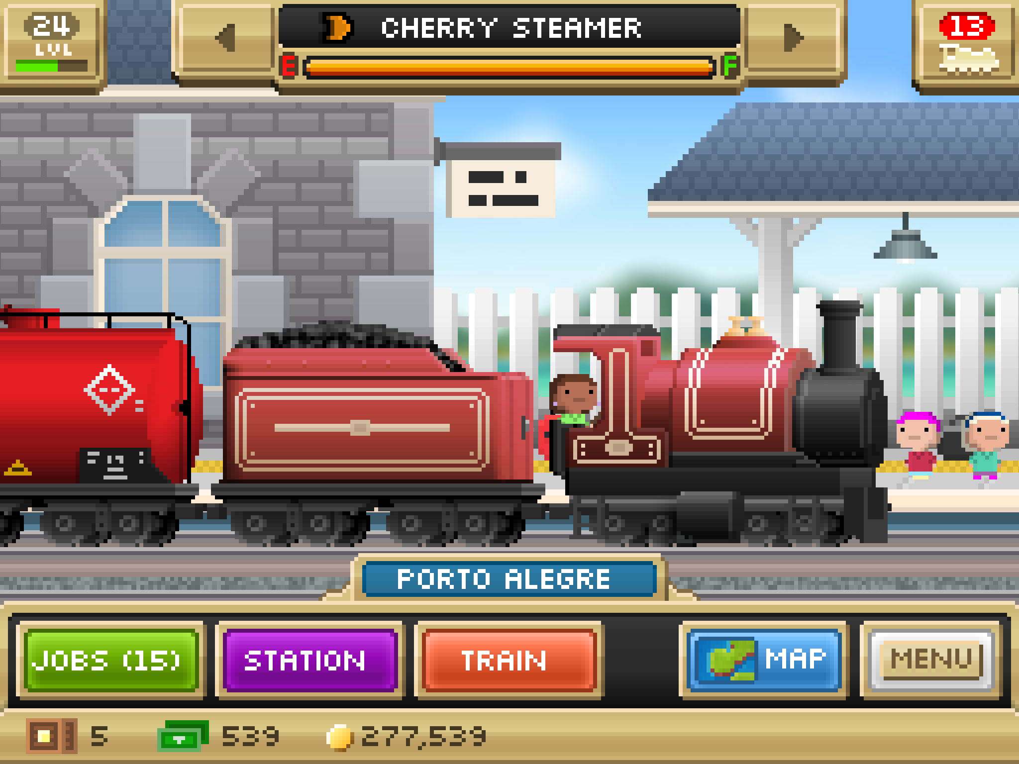 Pocket Trains - Enterprise Sim screenshot game