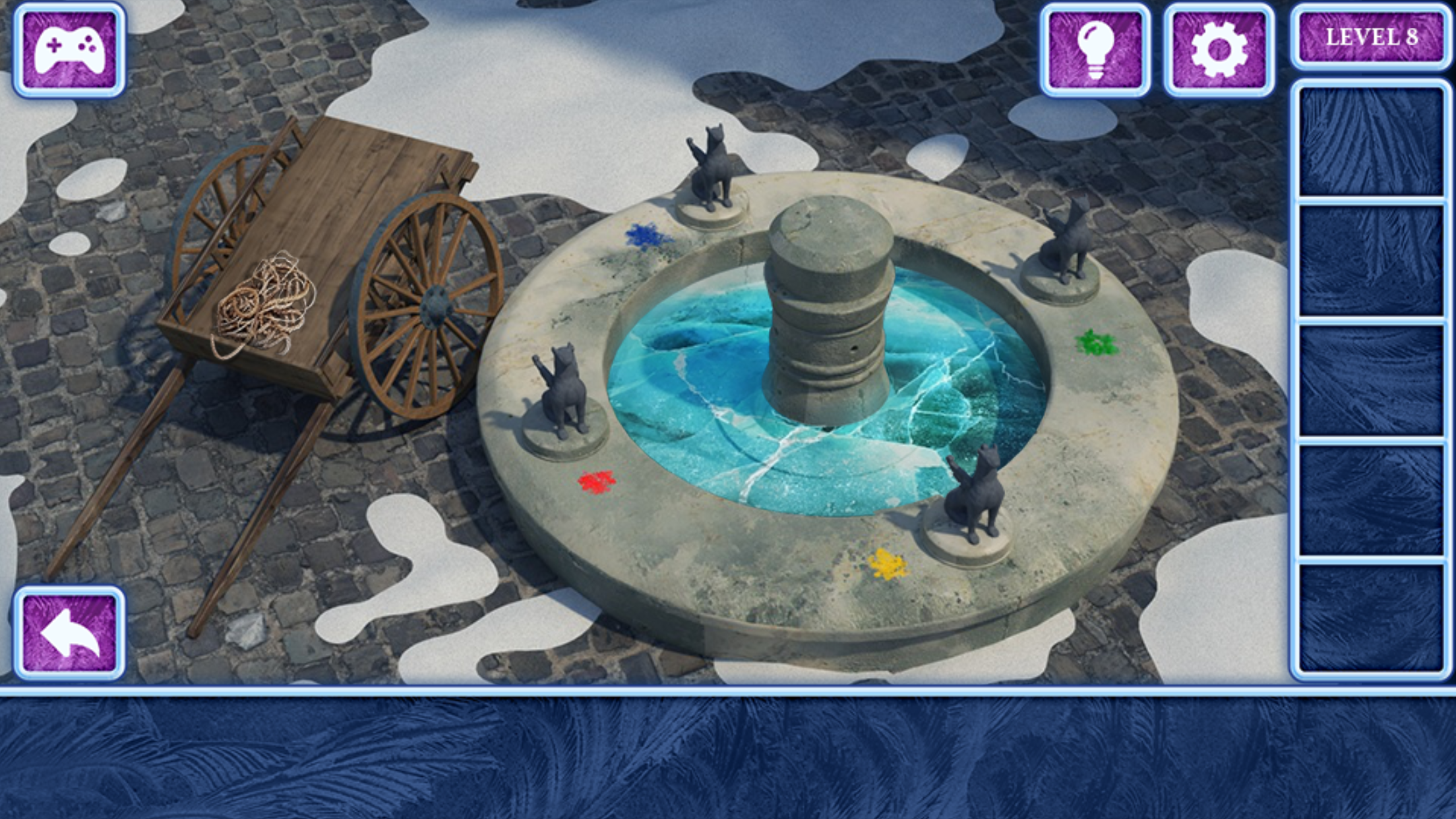 Icy Escape Game Screenshot