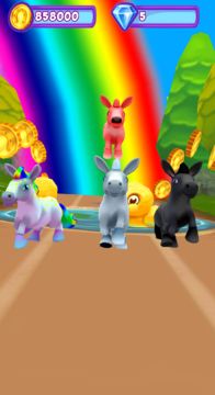 Pony Racing 3D ゲームのスクリーンショット