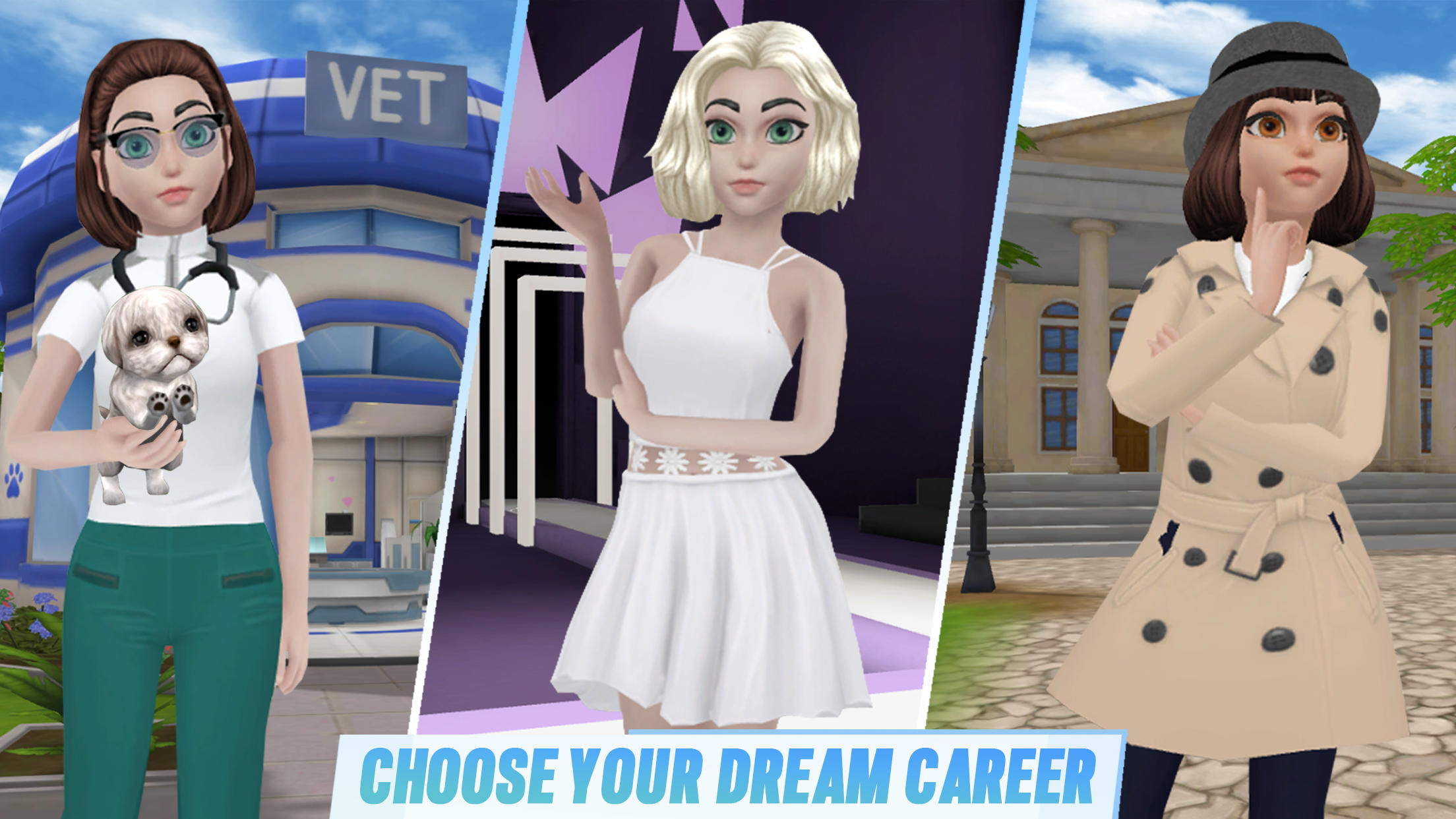 Virtual Sim Story: Home & Life Game Screenshot