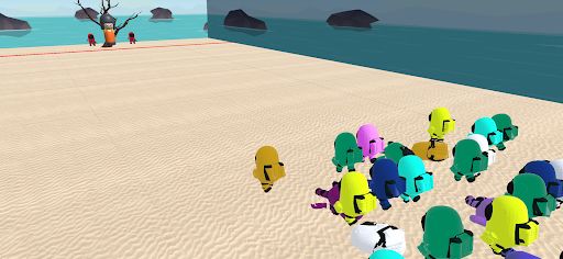 Squid Games Squids Mobile 3D ภาพหน้าจอเกม