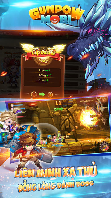 Screenshot of GunPow Mobi