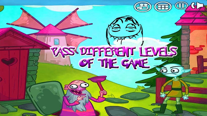 Lol! Troll Face Meme Quest is Back! screenshot game