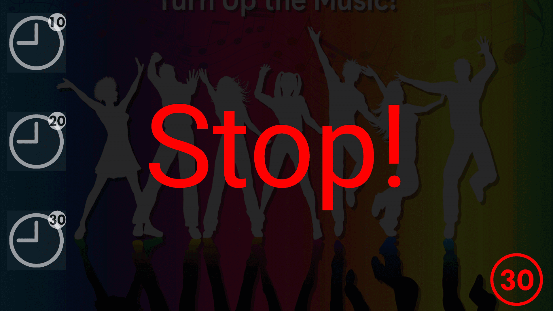 Freeze Dance Game Screenshot