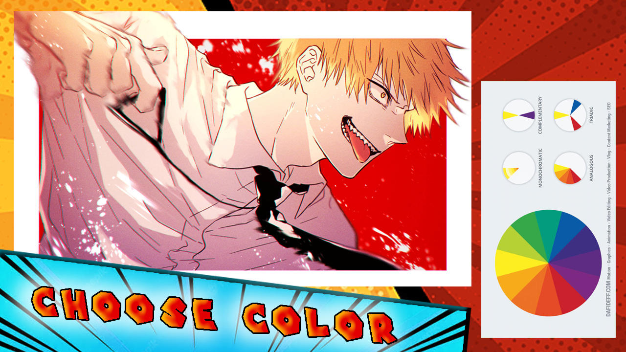 Chainsaw Men: Coloring Book Game Screenshot