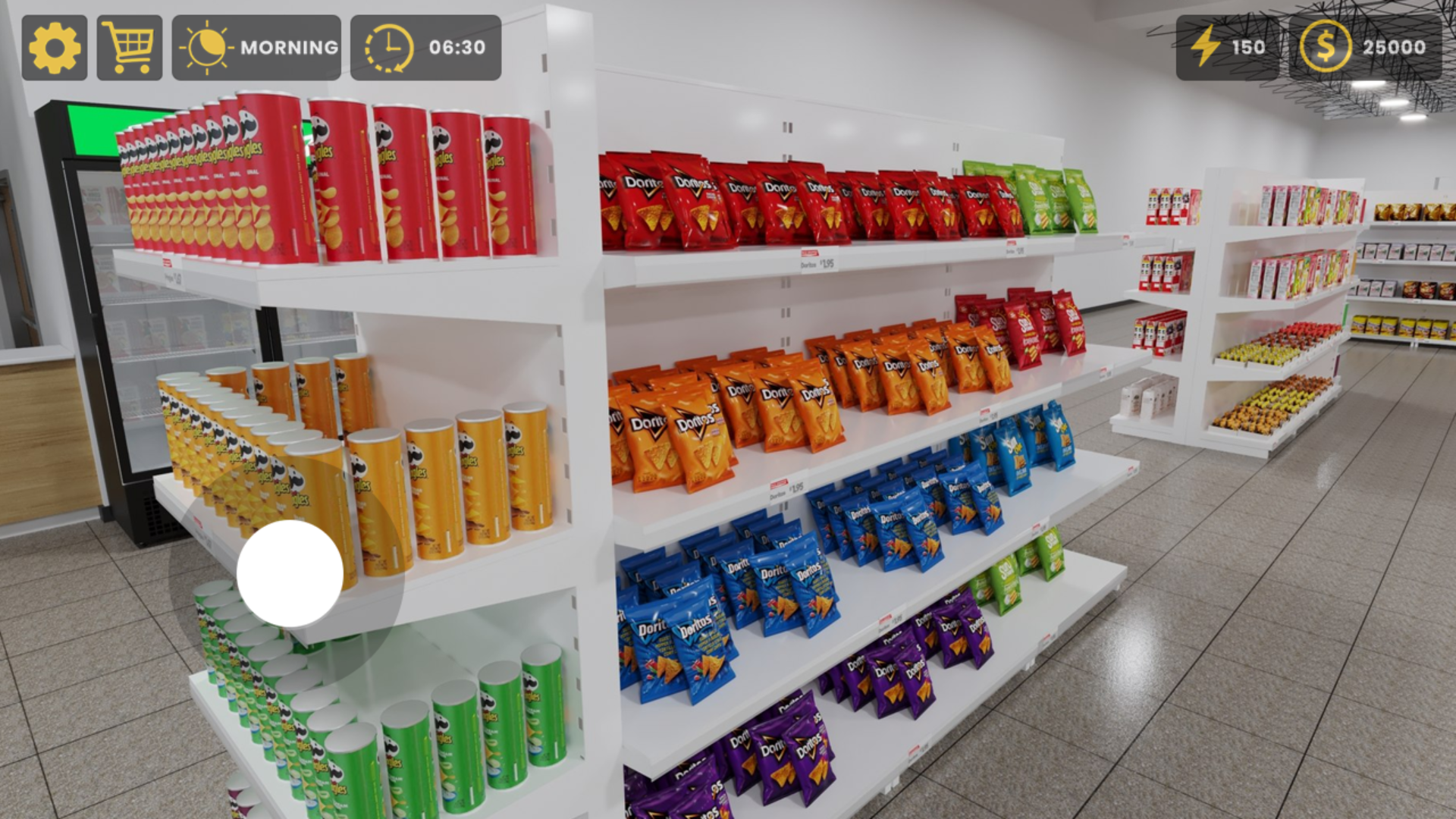 Supermarket Simulator Mobile Game Screenshot