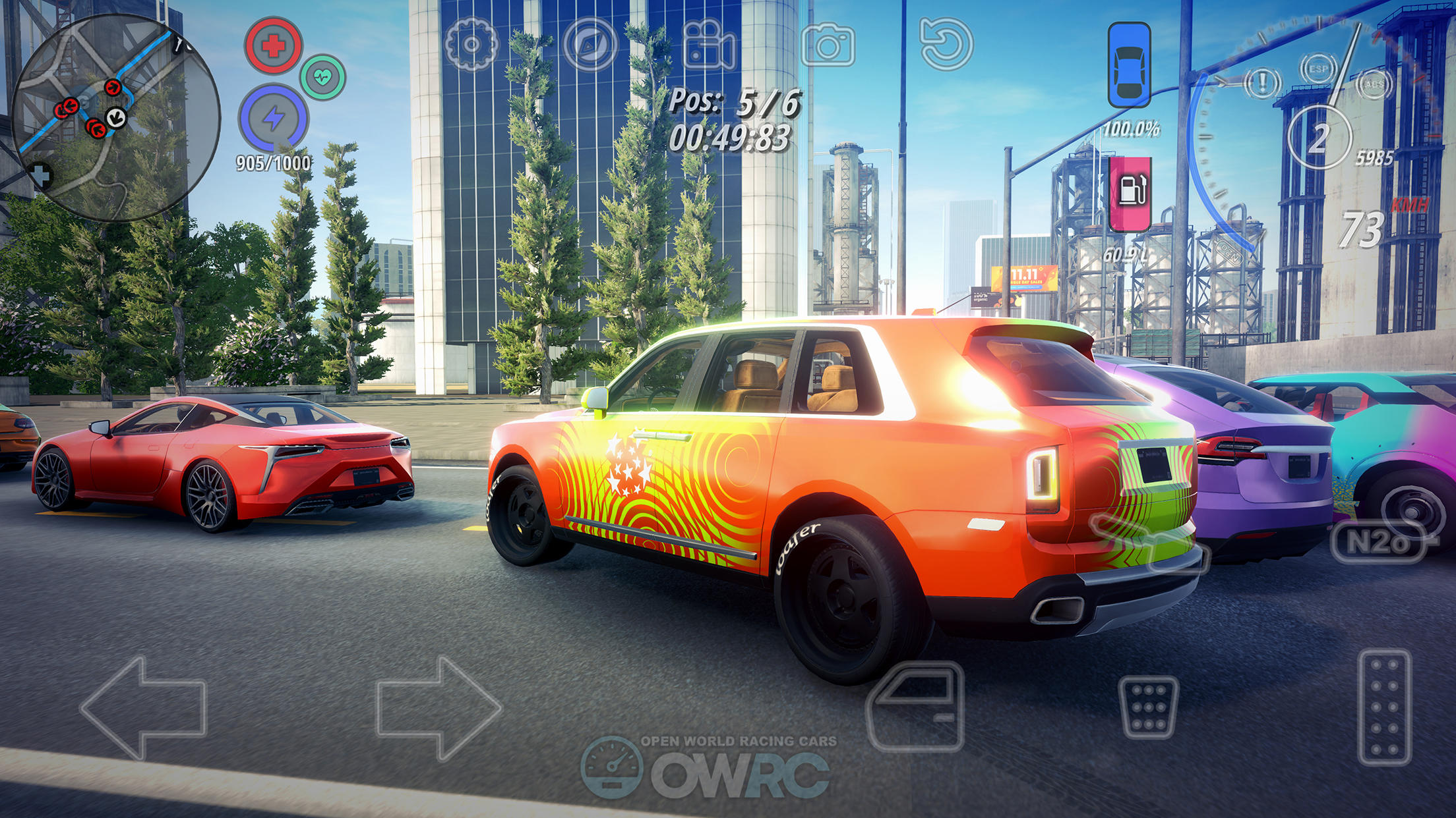 OWRC: Open World Racing Cars Game Screenshot