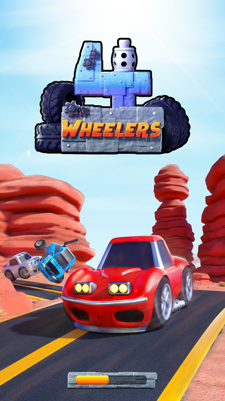 Скриншот игры 4Wheelers