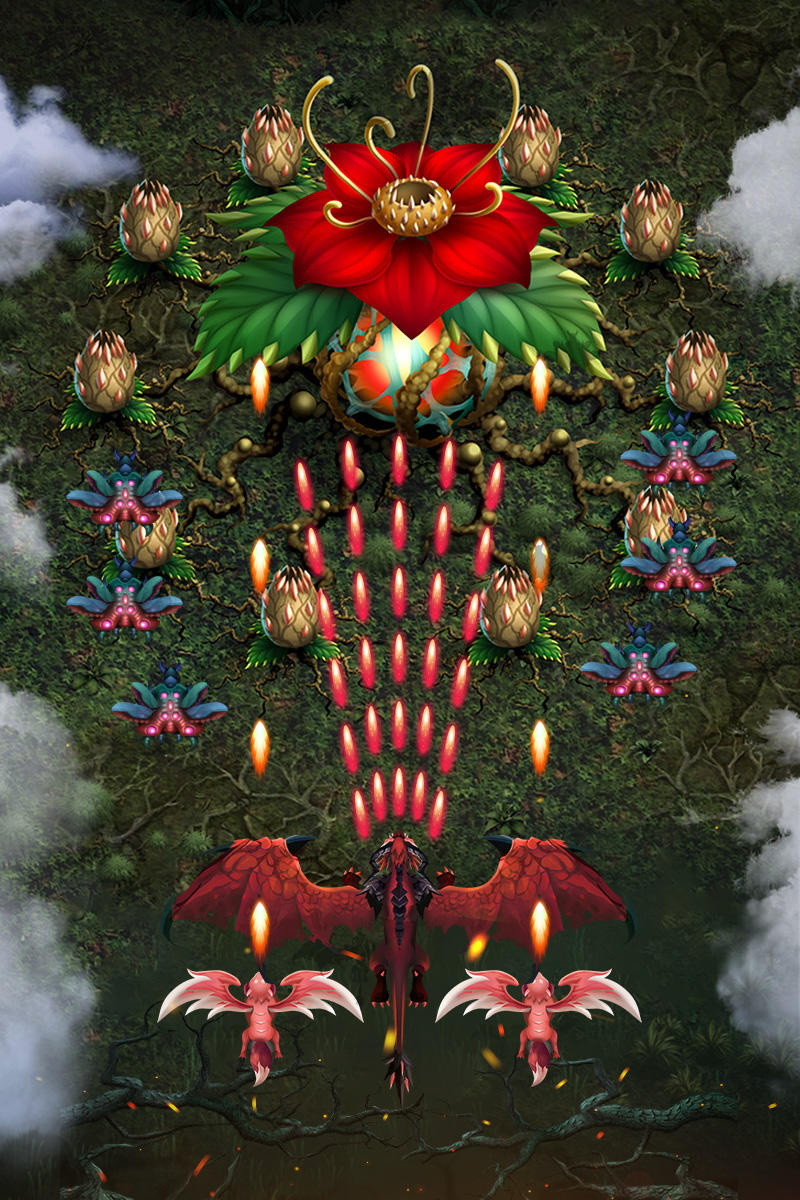 ドラゴンシューター：ドラゴンのエピック戦争 ゲームのスクリーンショット