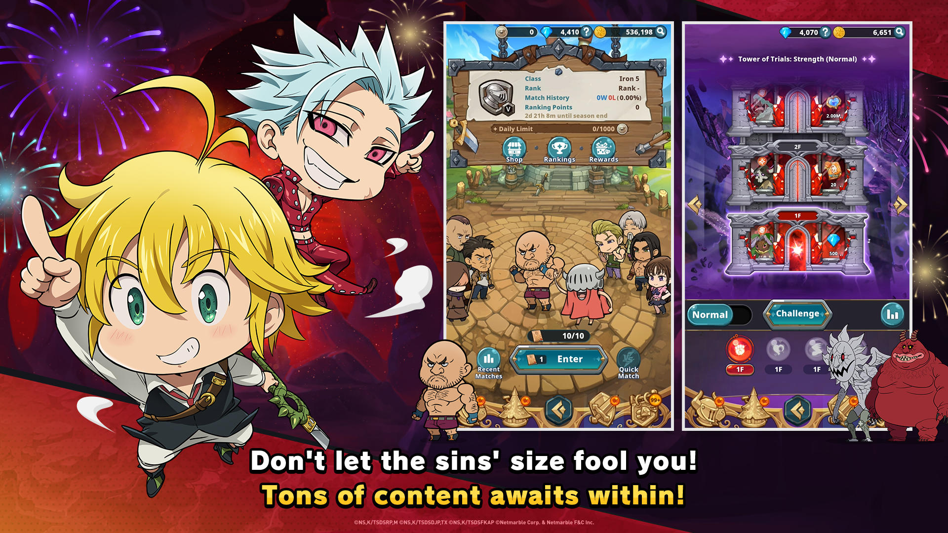 The Seven Deadly Sins: IDLE Game Screenshot