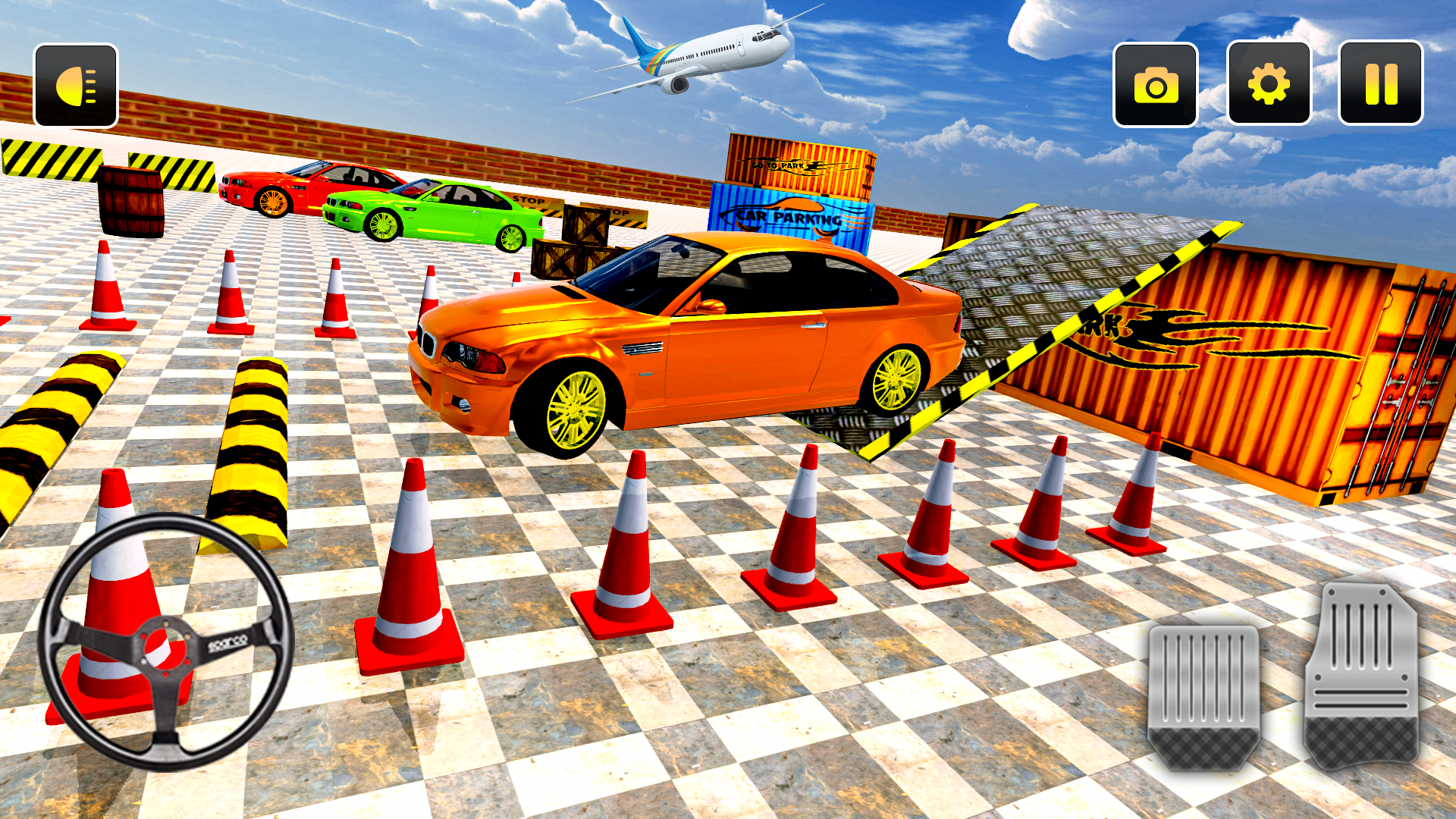 Simulador de corrida de avião jogo para 2 jogadores versão móvel andróide  iOS-TapTap