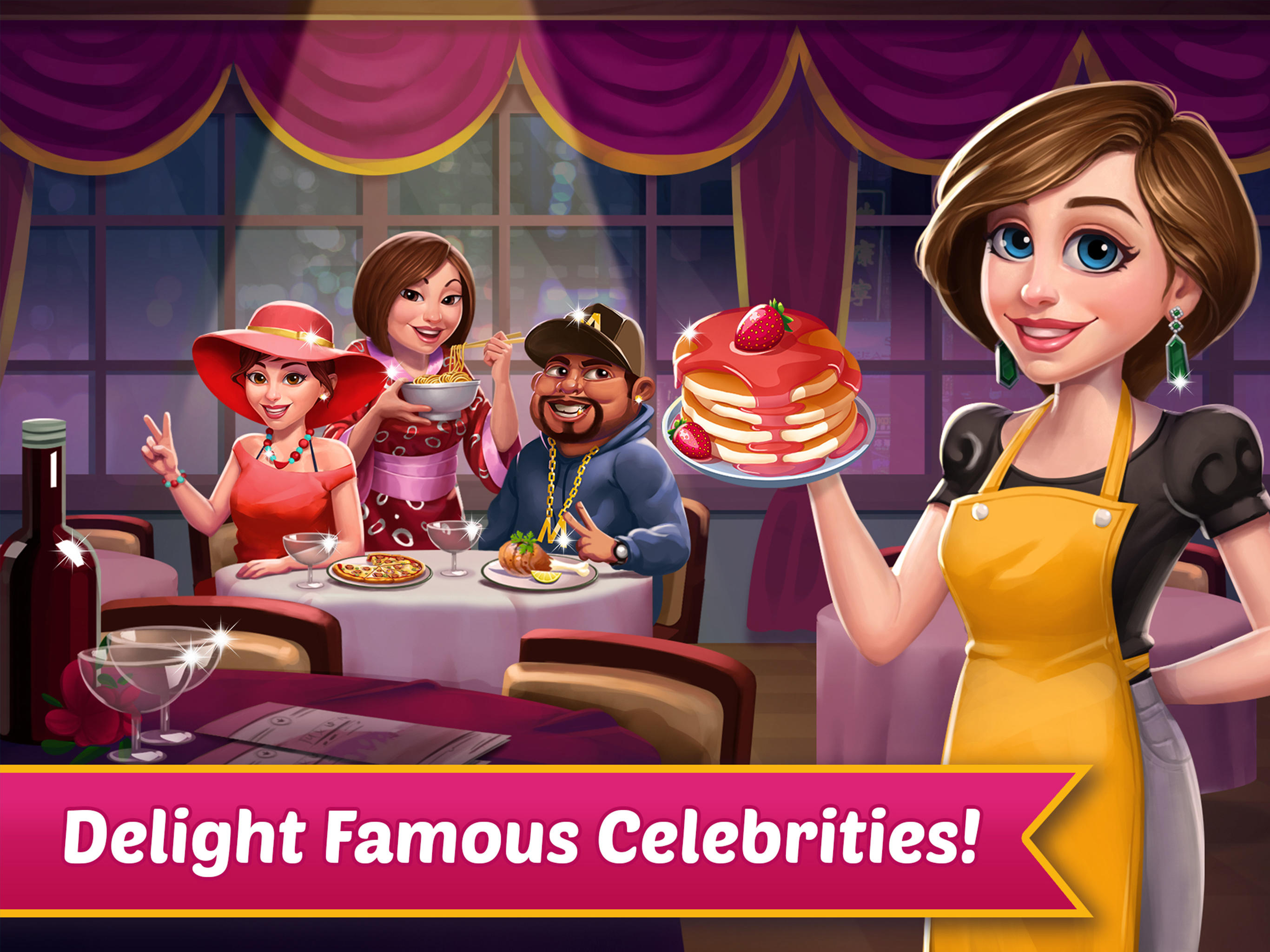 Screenshot of Celeb Chef: Cooking Star