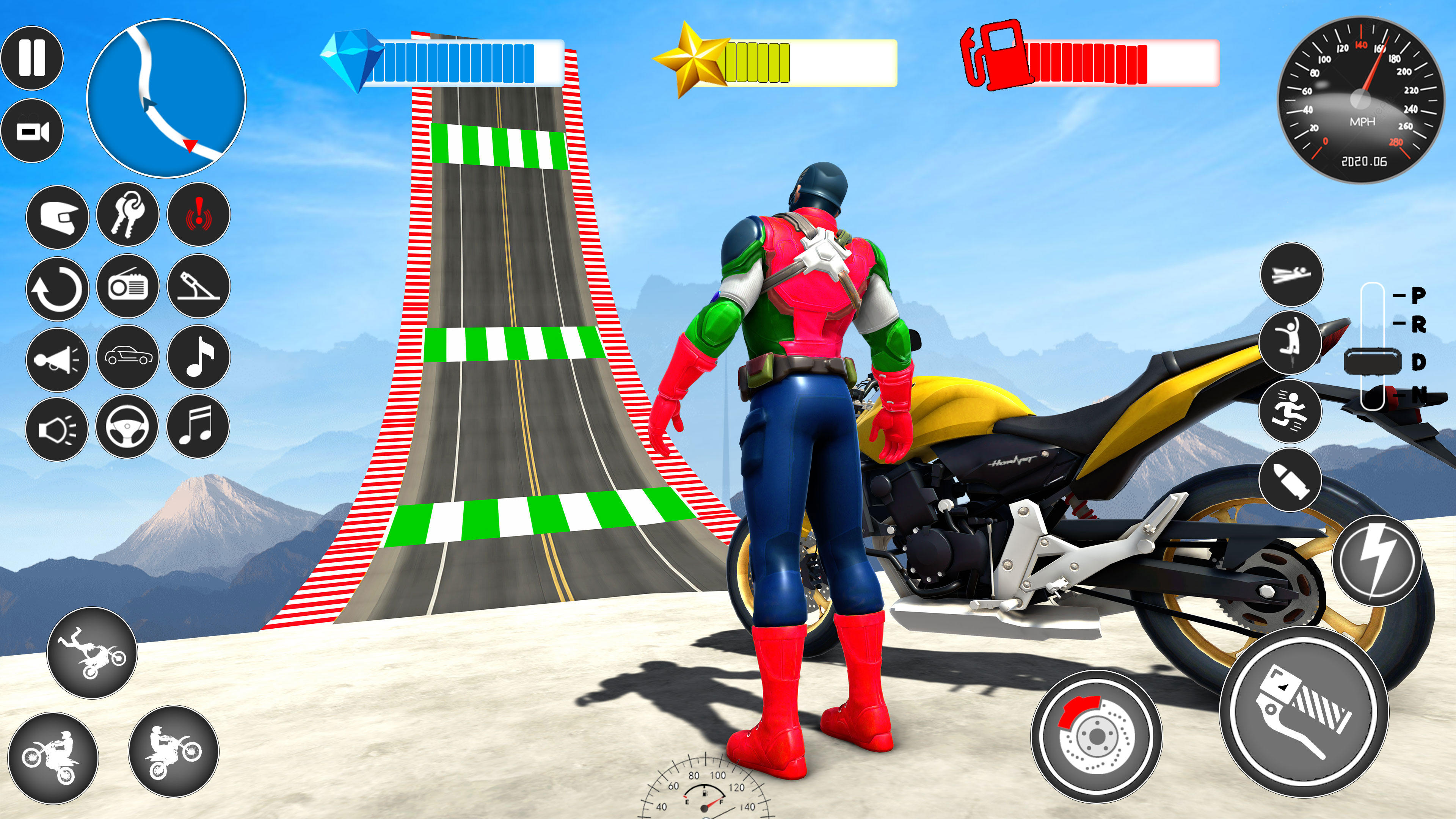 Bike Stunt - Bike Racing Games Game Screenshot