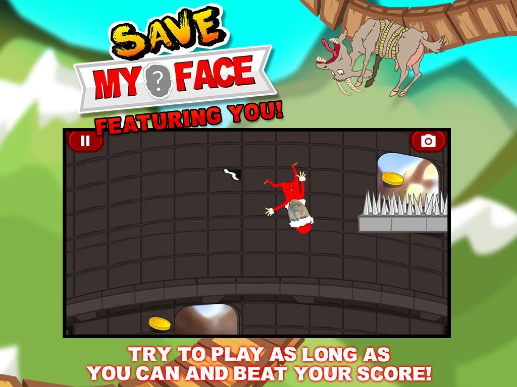 Save My Face - Don't die! Game Screenshot