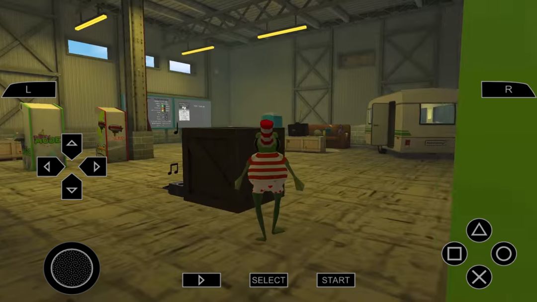 The Amazing frog simulation screenshot game