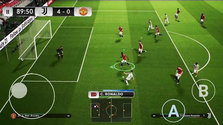 Real Soccer 2012 게임 스크린 샷